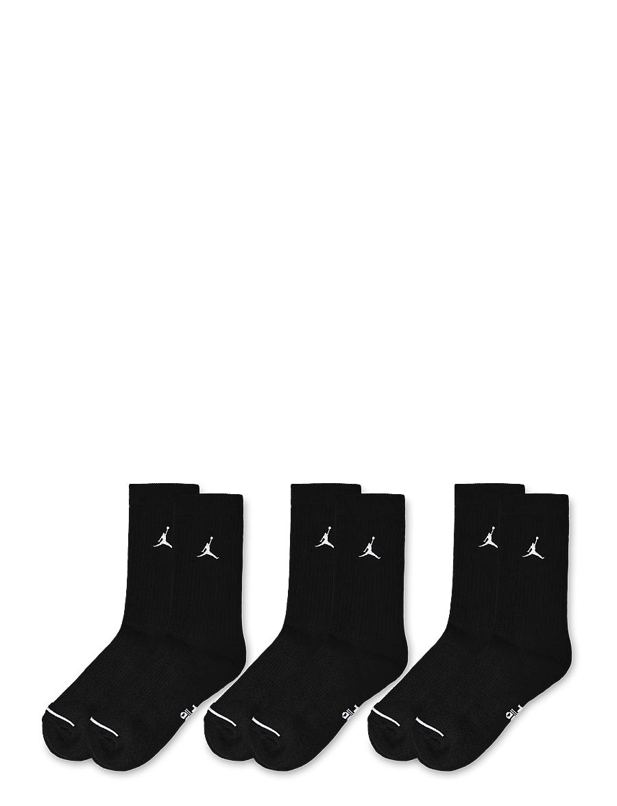 Nike - Jordan Everyday Crew Socks (3 - sport socks - black/white - 1