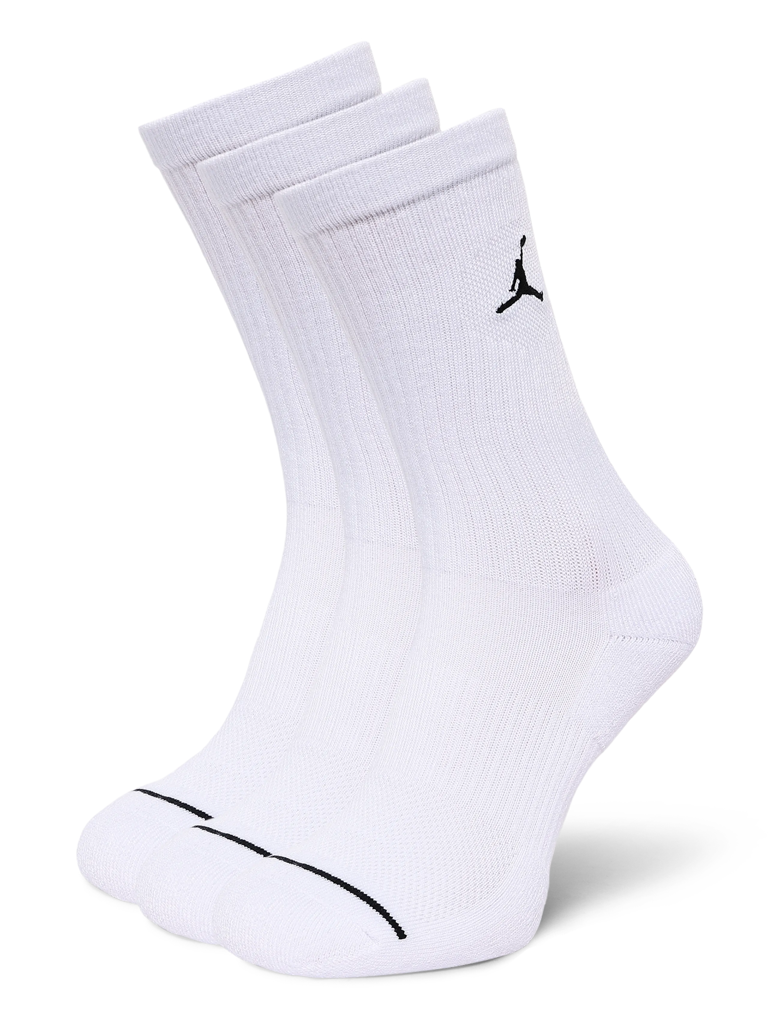 Nike Jordan Everyday Crew Socks (3 - Socken - WHITE/BLACK / white