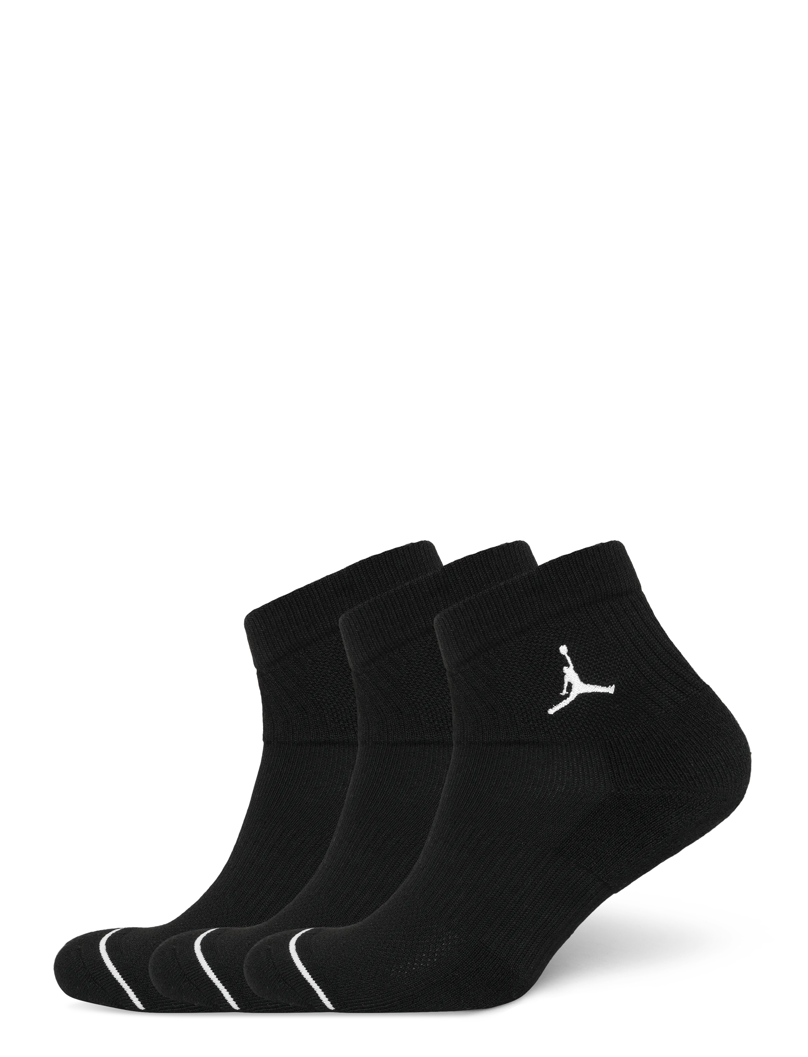 Nike Jordan Everyday Ankle Socks (3 - Socken - BLACK/WHITE / black