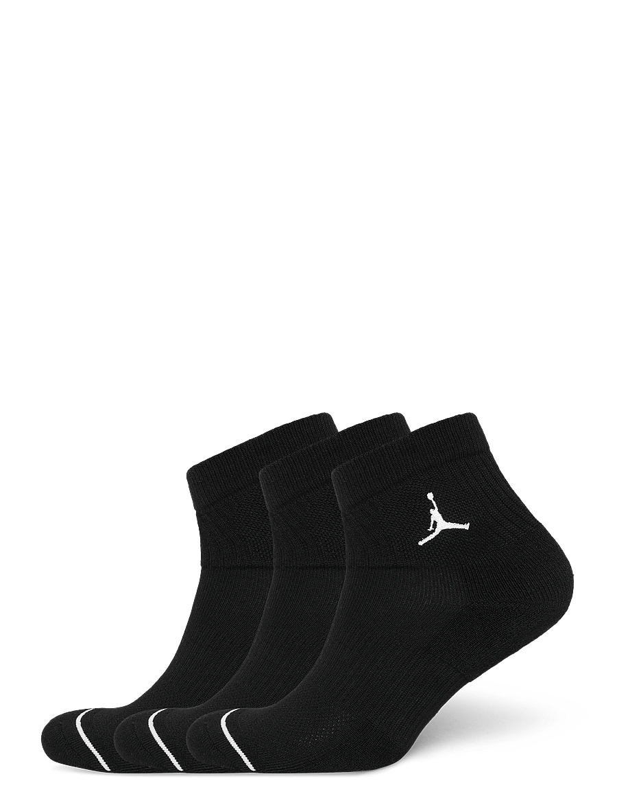 Nike - Jordan Everyday Ankle Socks (3 - träningsstrumpor - black/white - 0