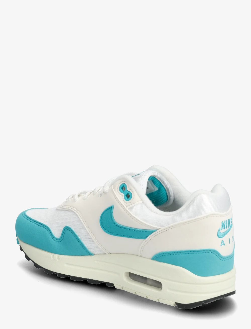 Nike - NIKE Air Max 1 - lage sneakers - white/dusty cactus/phantom/coconut milk - 2