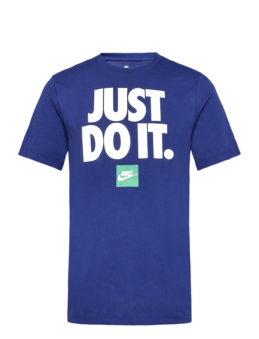 Nike - Nike Sportswear TEE FRAN JDI VERBIAGE - alussärgid ja t-särgid - deep royal blue - 0