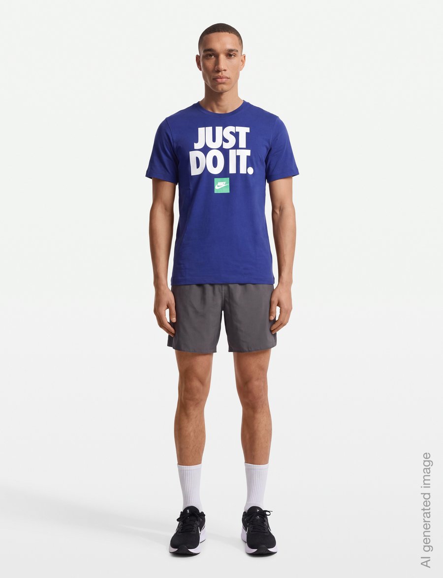 Nike - Nike Sportswear TEE FRAN JDI VERBIAGE - topit & t-paidat - deep royal blue - 0