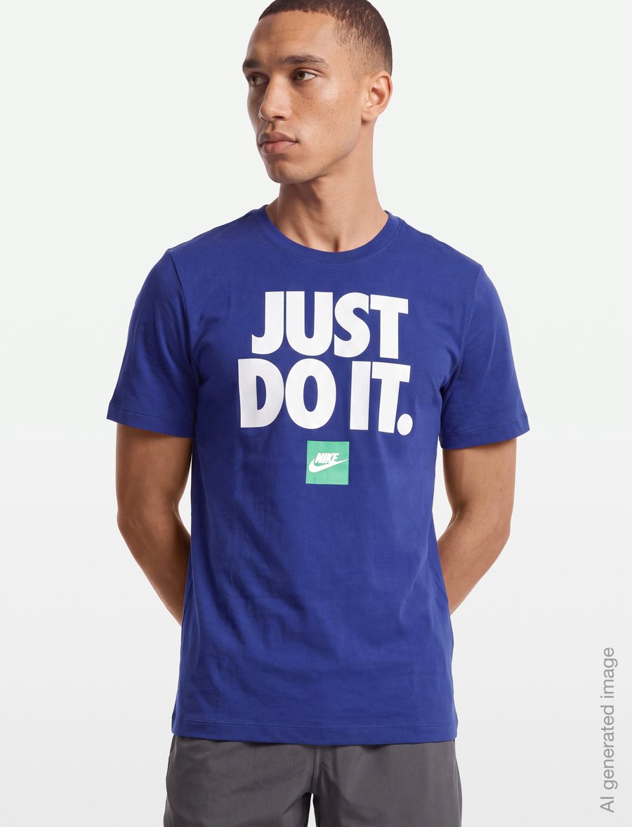 Nike - Nike Sportswear TEE FRAN JDI VERBIAGE - topit & t-paidat - deep royal blue - 3