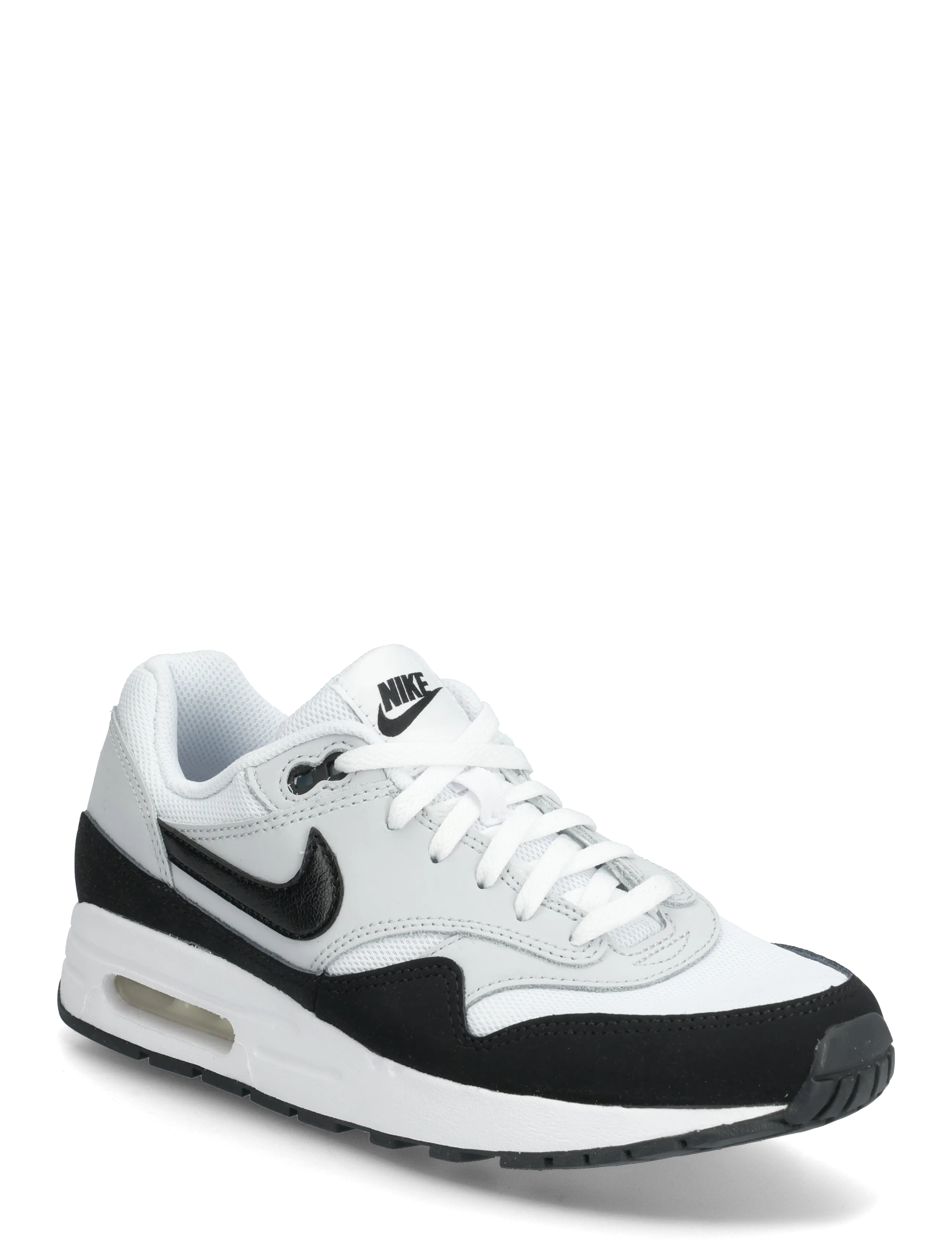 Air Max 1 (GS) - WHITE/BLACK/PURE PLATINUM