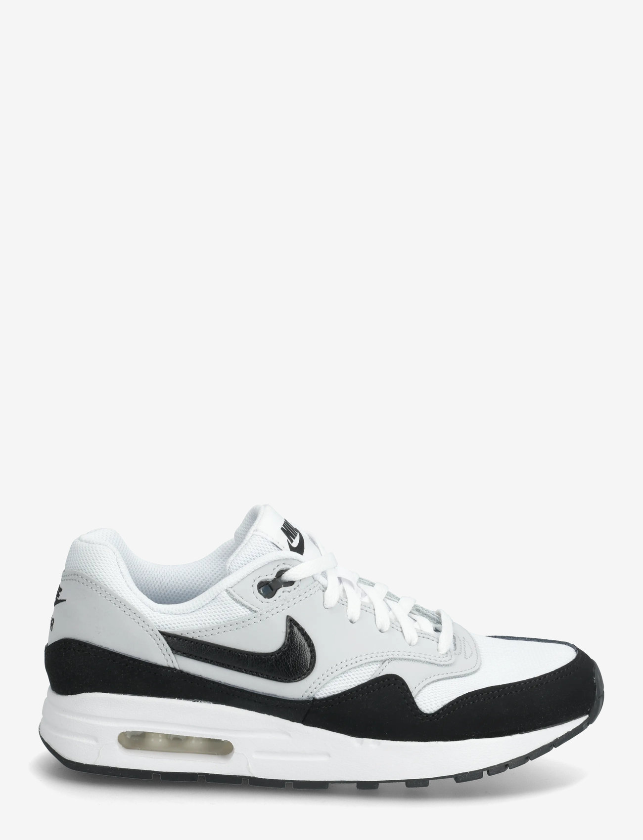 Nike - Air Max 1 (GS) - lave sneakers - white/black/pure platinum - 1