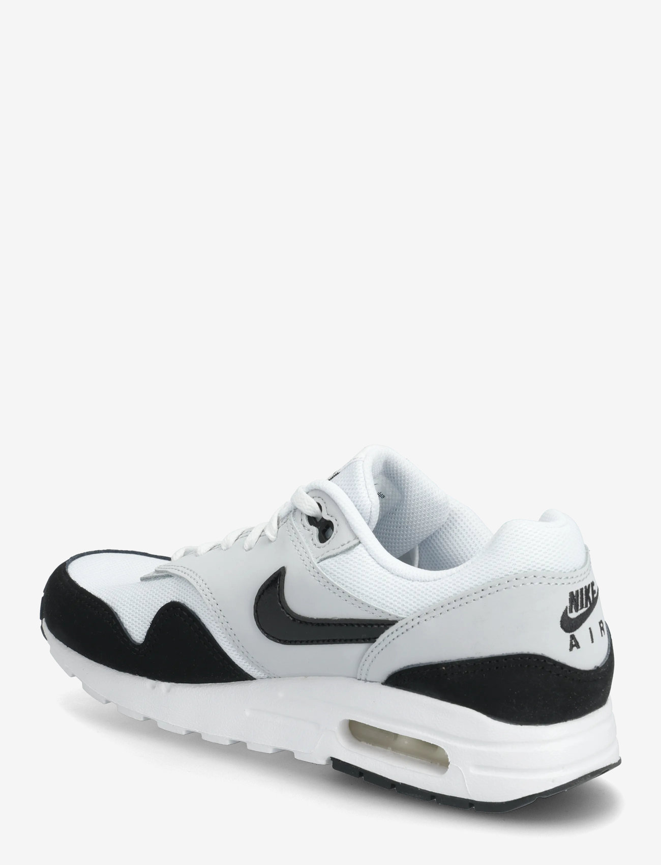 Nike - Air Max 1 (GS) - lave sneakers - white/black/pure platinum - 2
