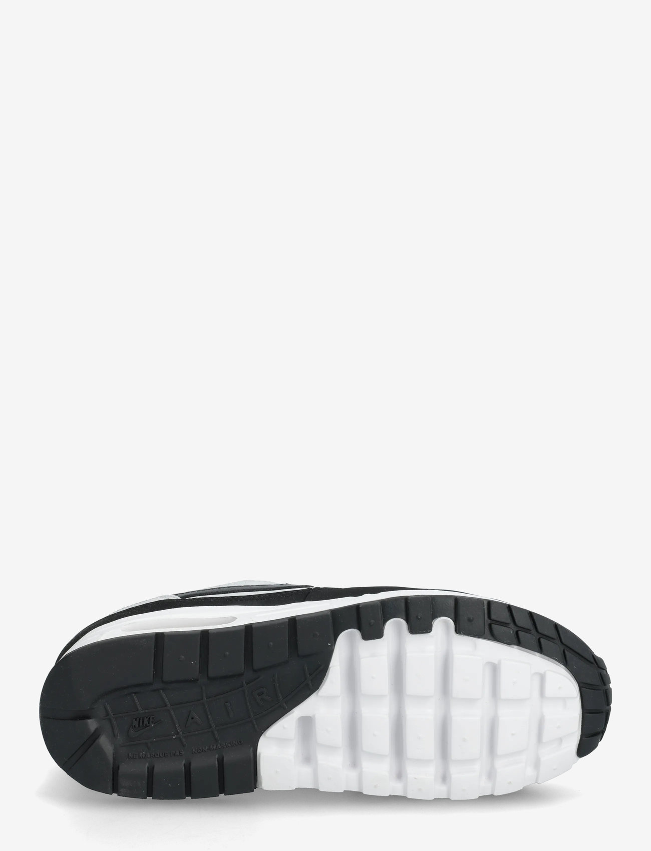 Nike - Air Max 1 (GS) - lave sneakers - white/black/pure platinum - 4