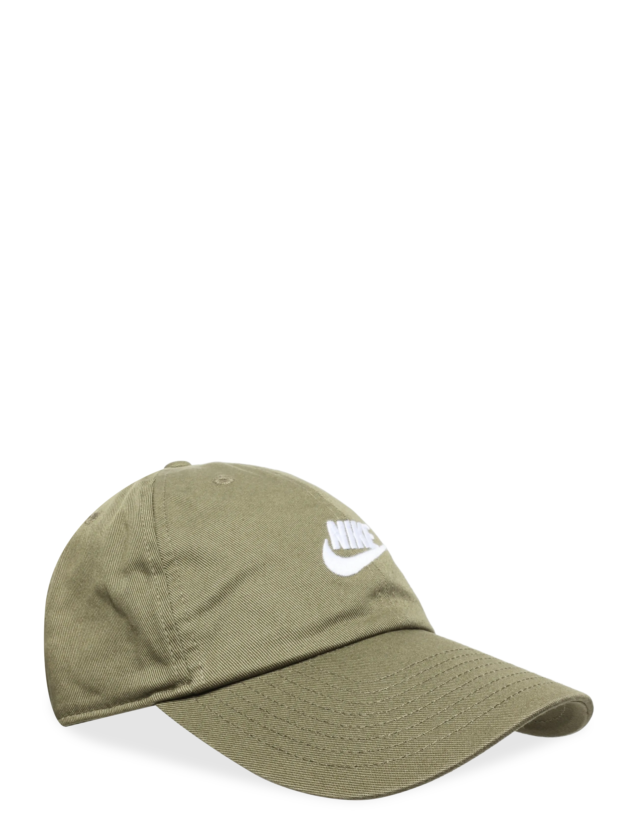 Nike U NK CLUB CAP U CB FUT WSH L - Hattar & Kepsar - MEDIUM OLIVE/WHITE / khaki/green