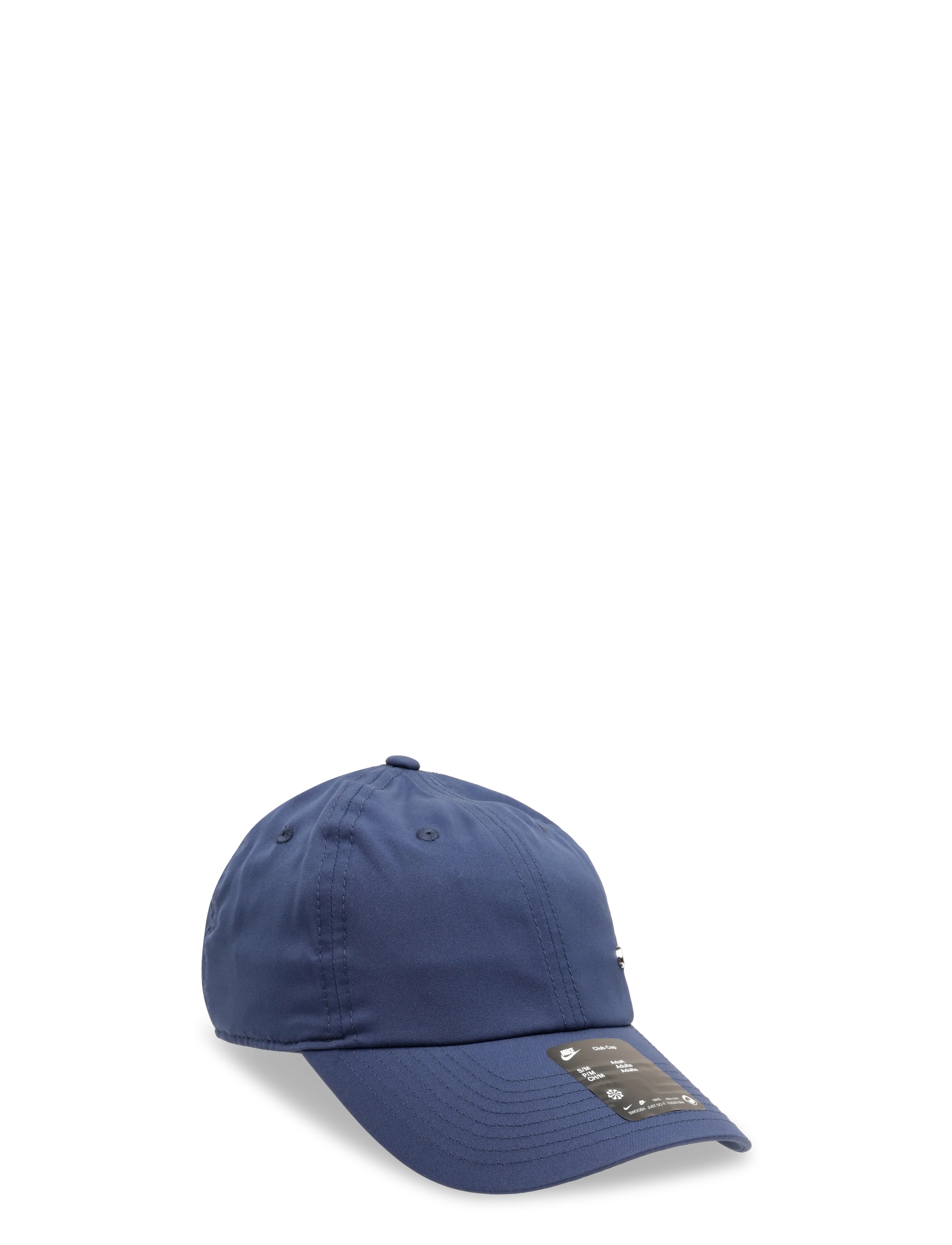 Nike U NK DF CLUB CAP U CB MTSWSH L - Kasketter - MIDNIGHT NAVY/METALLIC SILVER / navy