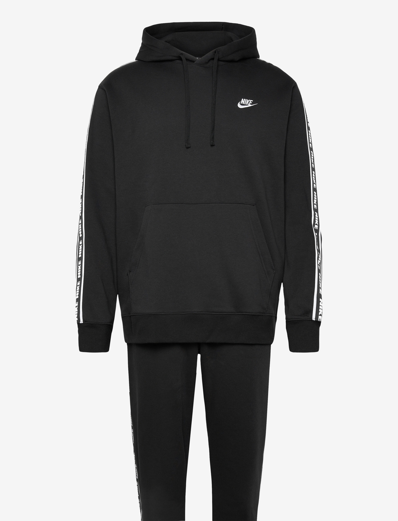 Nike - Club Fleece Tracksuit - tracksuits - black/white - 0
