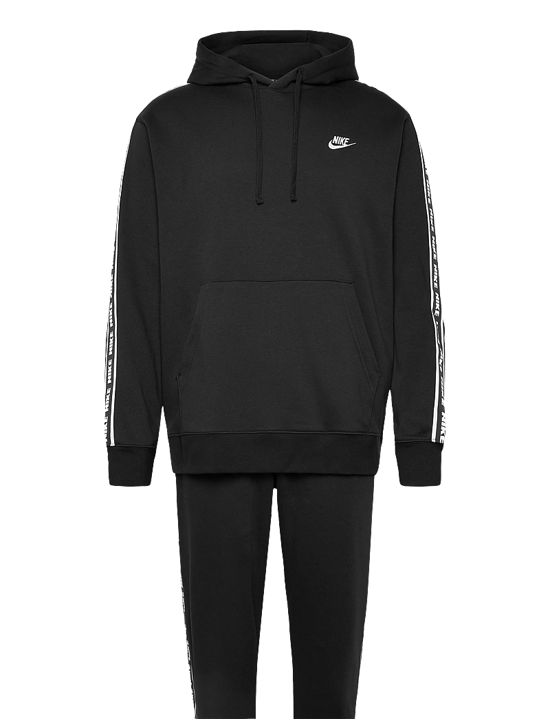 Nike - Club Fleece Tracksuit - tracksuits - black/white - 0