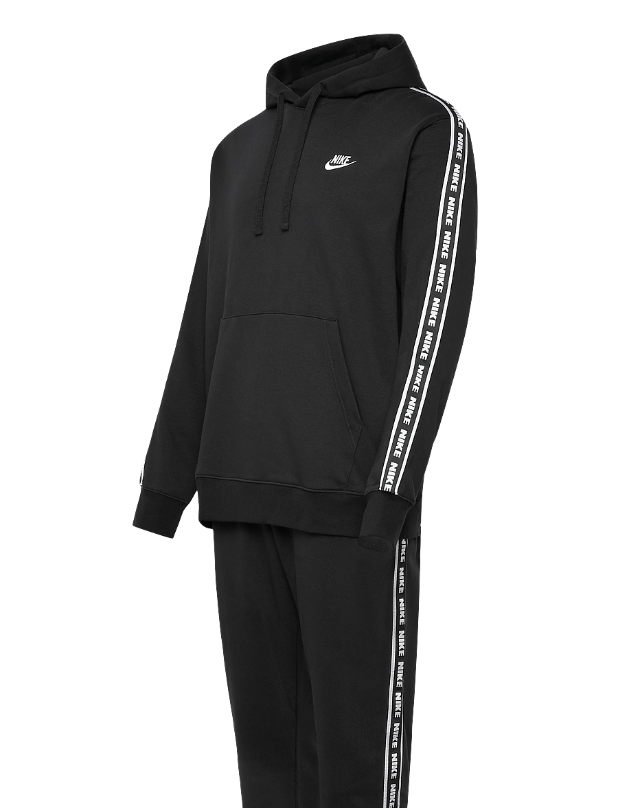 Nike - Club Fleece Tracksuit - tracksuits - black/white - 2