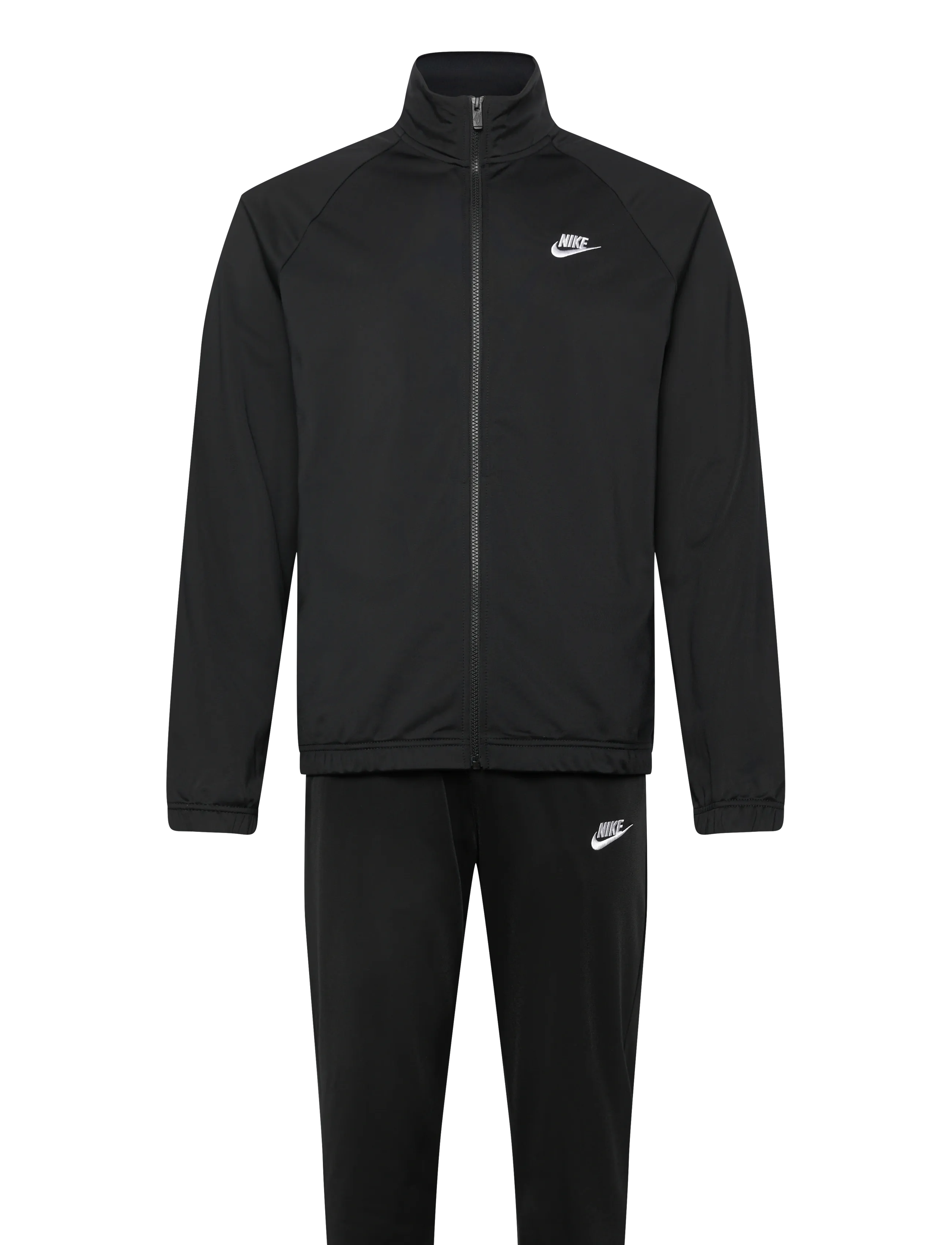 Nike Club Poly-Knit Tracksuit - Trainingsanzüge - BLACK/WHITE / black
