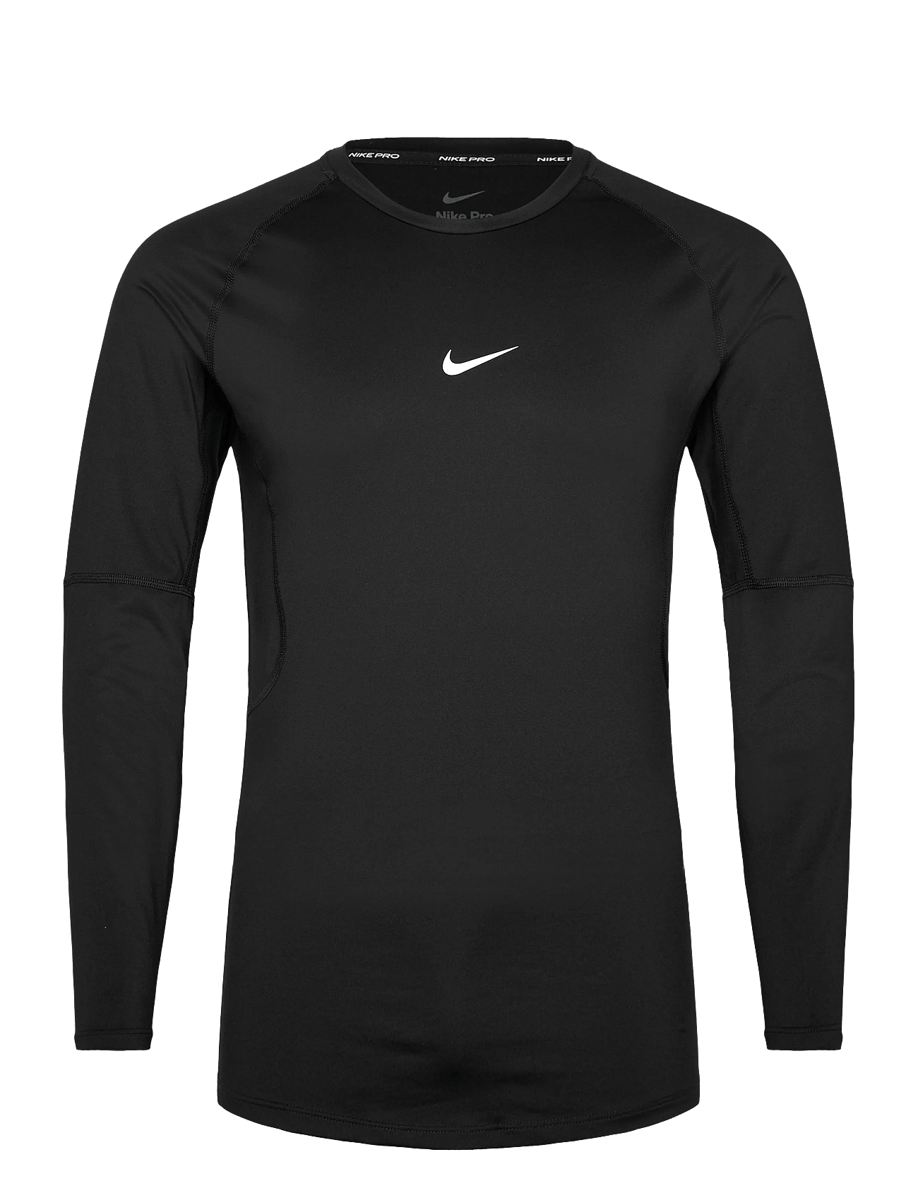 Pro Dri-FIT Tight Top Long Sleeve, treningsgenser, herre BLACK/WHITE