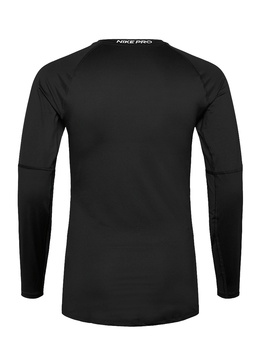 Nike - Nike Pro DRI-FIT TIGHT TOP Long-Sleeved - base layer tops - black/white - 1