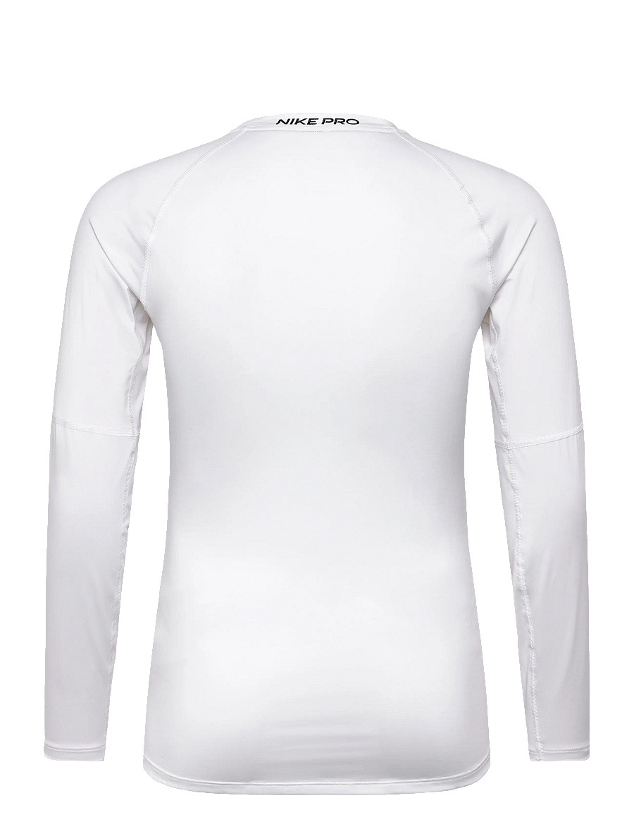 Nike - Nike Pro DRI-FIT TIGHT TOP Long-Sleeved - base layer tops - white/black - 1