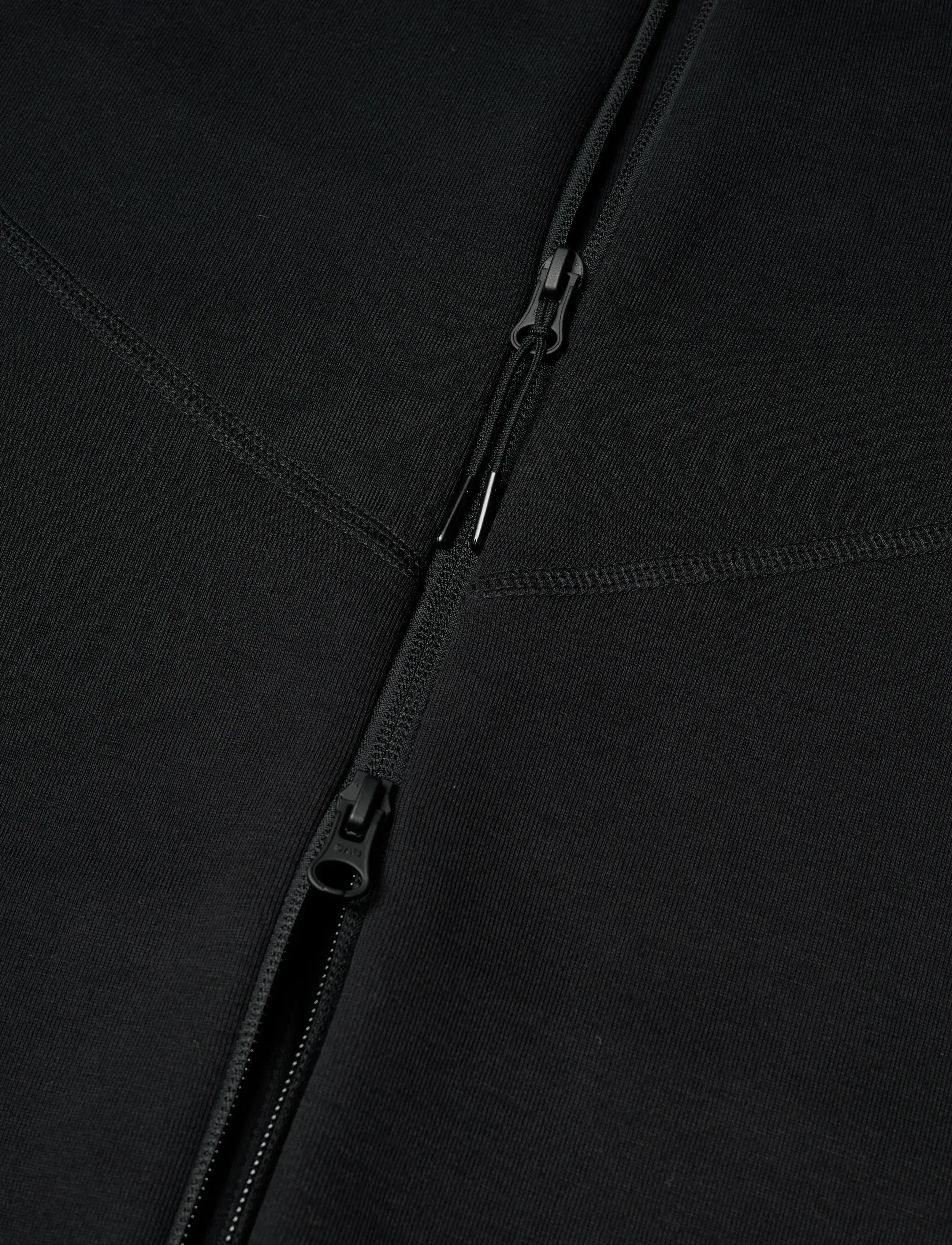 Nike - Tech Fleece Windrunner Full-Zip Hoodie - overdele - black/black - 4