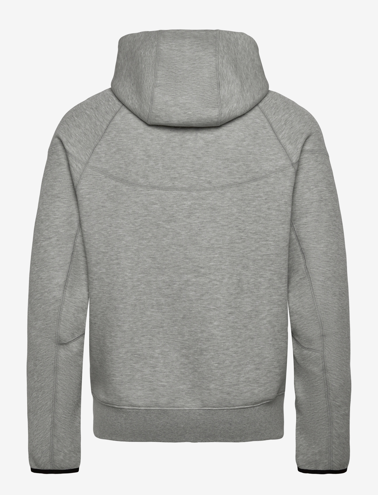 Nike - Tech Fleece Windrunner Full-Zip Hoodie - huvtröjor - dark grey heather/black. - 1