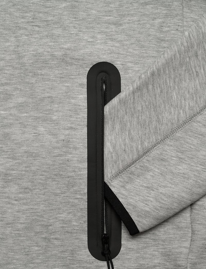 Nike - Tech Fleece Windrunner Full-Zip Hoodie - huvtröjor - dark grey heather/black. - 3