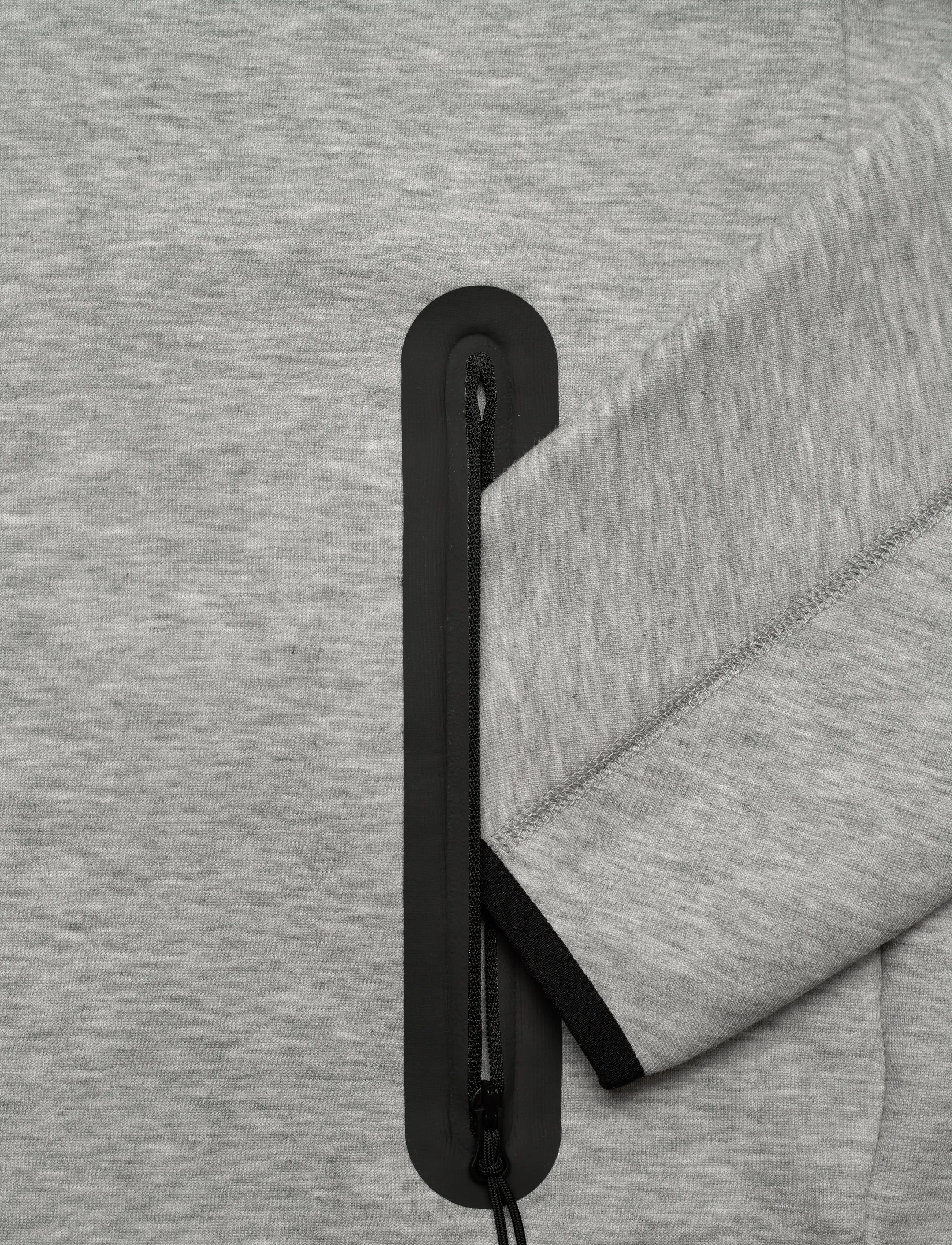 Nike - Tech Fleece Windrunner Full-Zip Hoodie - toppar - dark grey heather/black. - 3