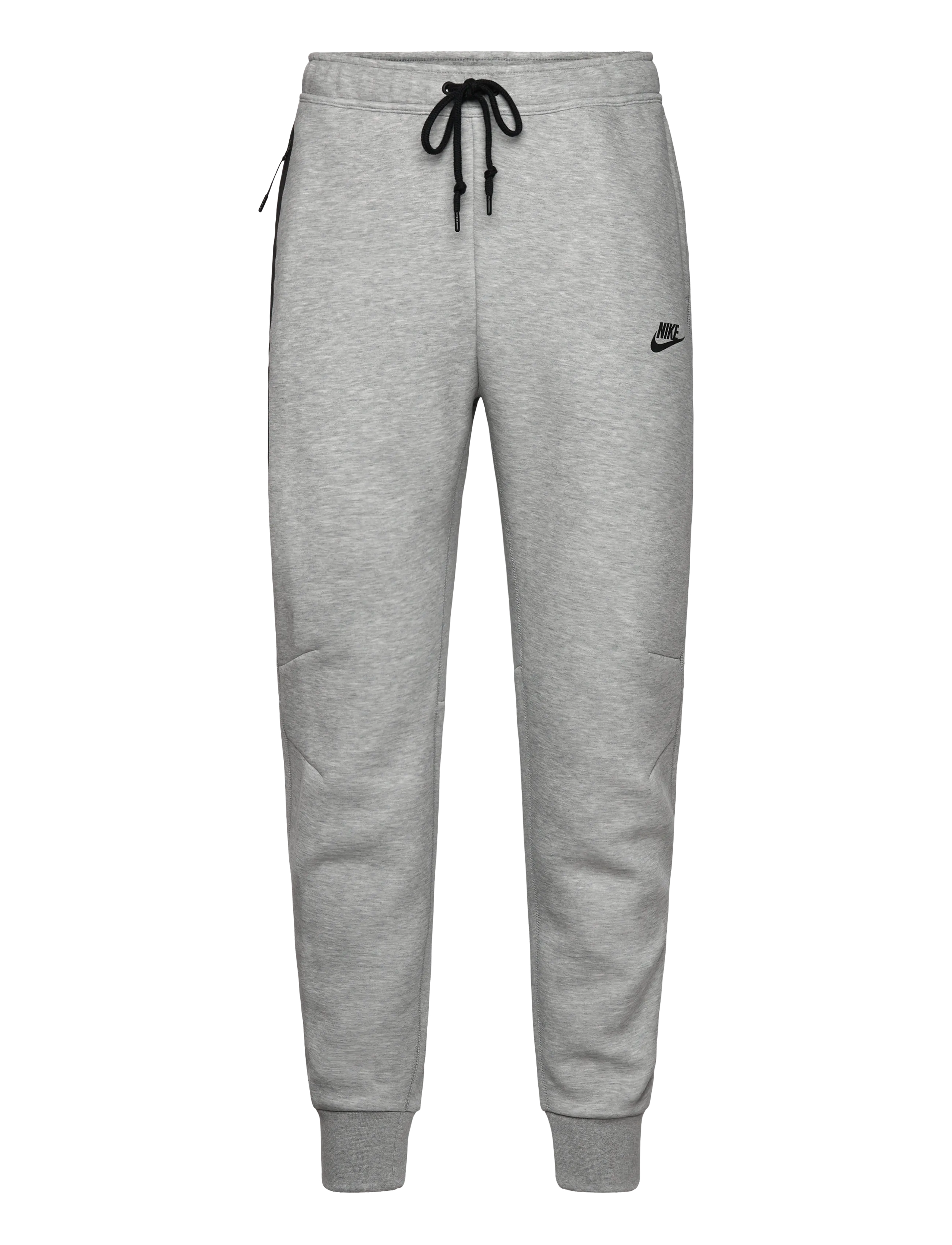 Nike Tech Fleece Joggers - Kläder - DARK GREY HEATHER/BLACK / grey