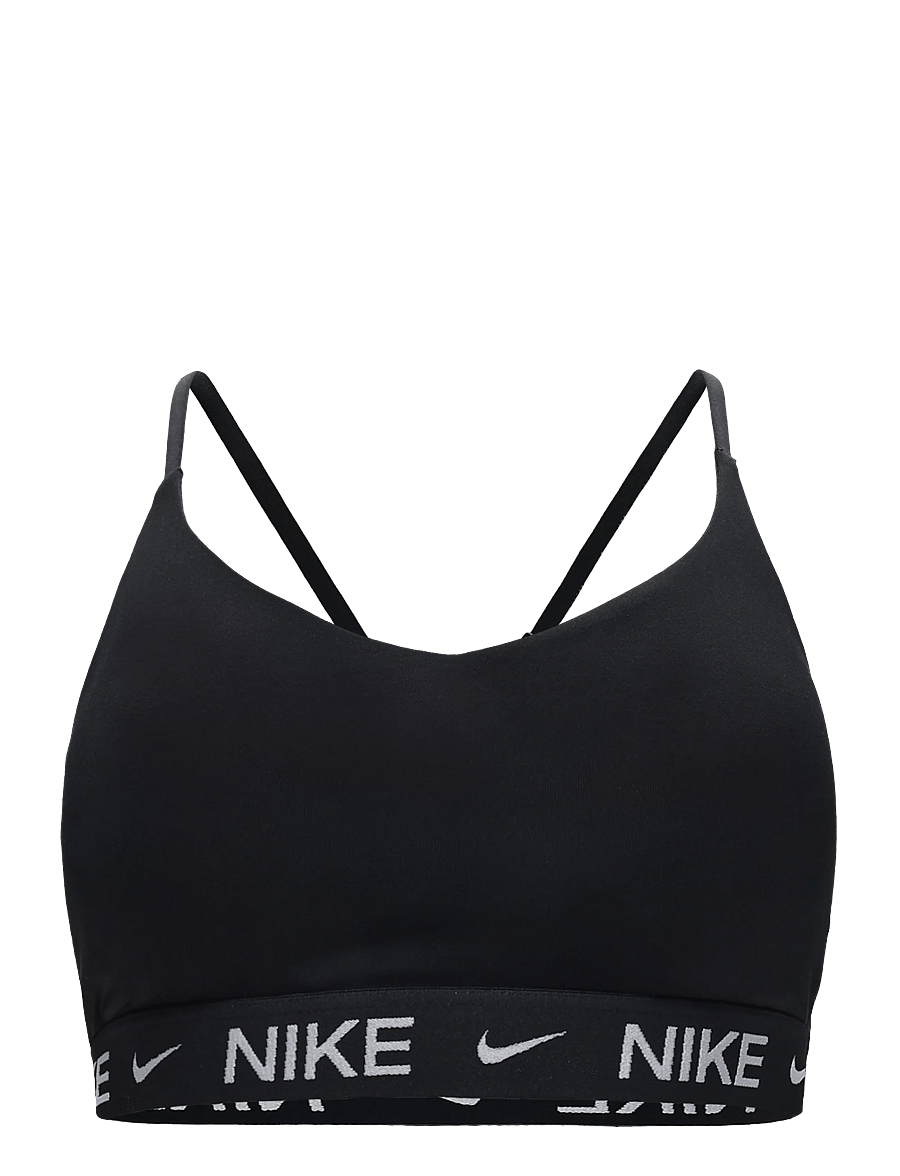 Nike - W NK DF INDY LGT SPT BRA - sports-bh'er - black/black/white - 0
