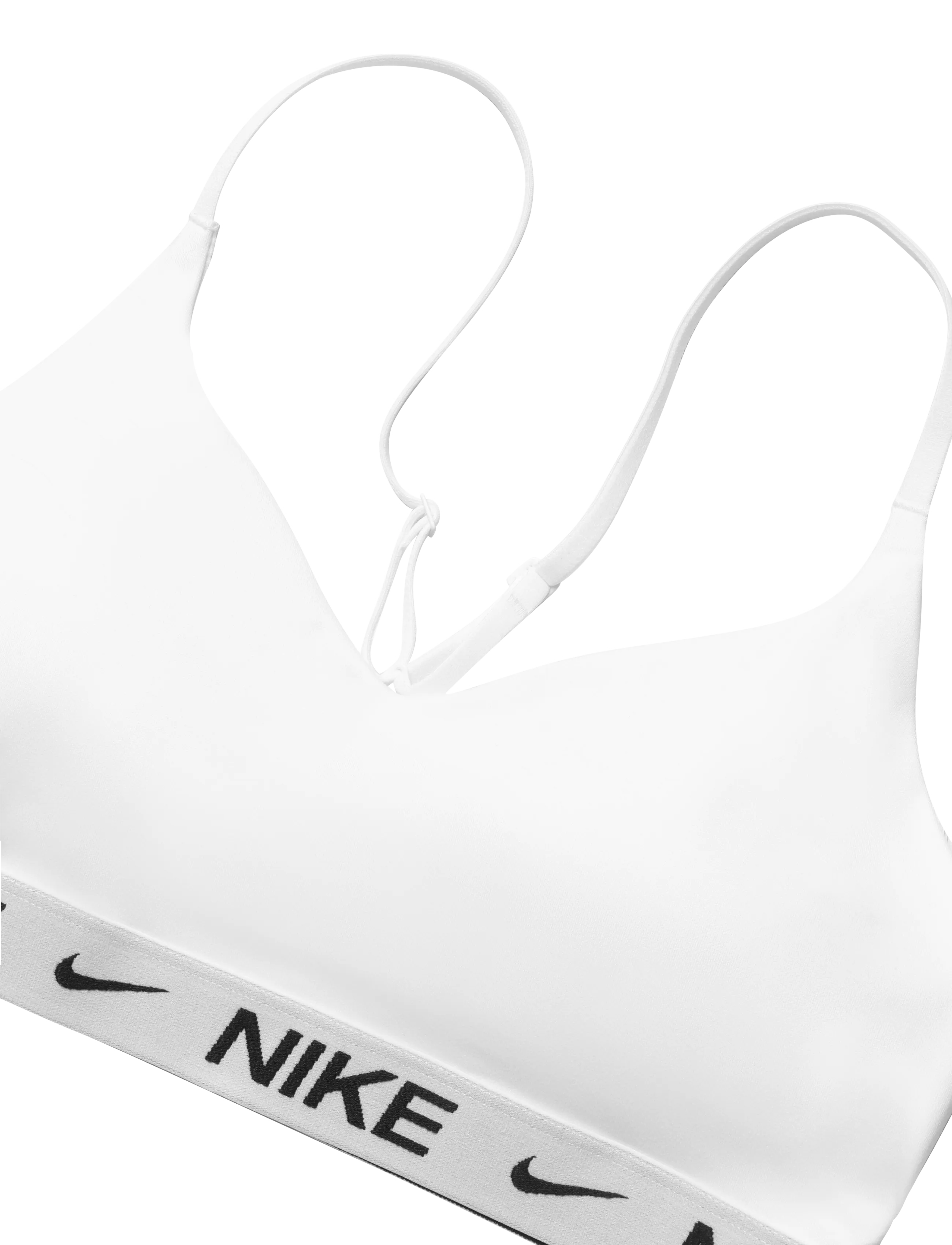 Nike - W NK DF INDY LGT SPT BRA - spordi-rinnahoidjad - white/black - 2