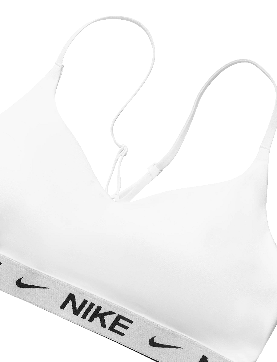 Nike - W NK DF INDY LGT SPT BRA - spordi-rinnahoidjad - white/black - 2