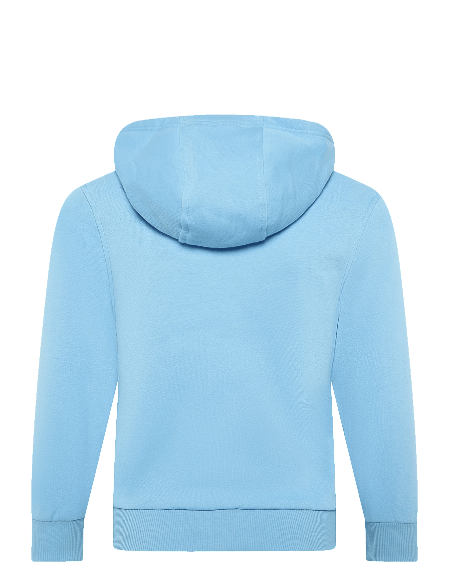 Nike - K NSW CLUB FLC HDY HBR - huvtröjor - football blue/white - 1