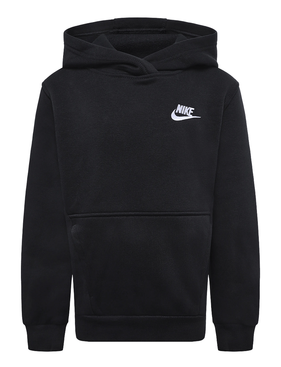 Nike - NIKE SPORTSWEAR CLUB FLEECE BI - kapuutsiga pusad - black/white - 0