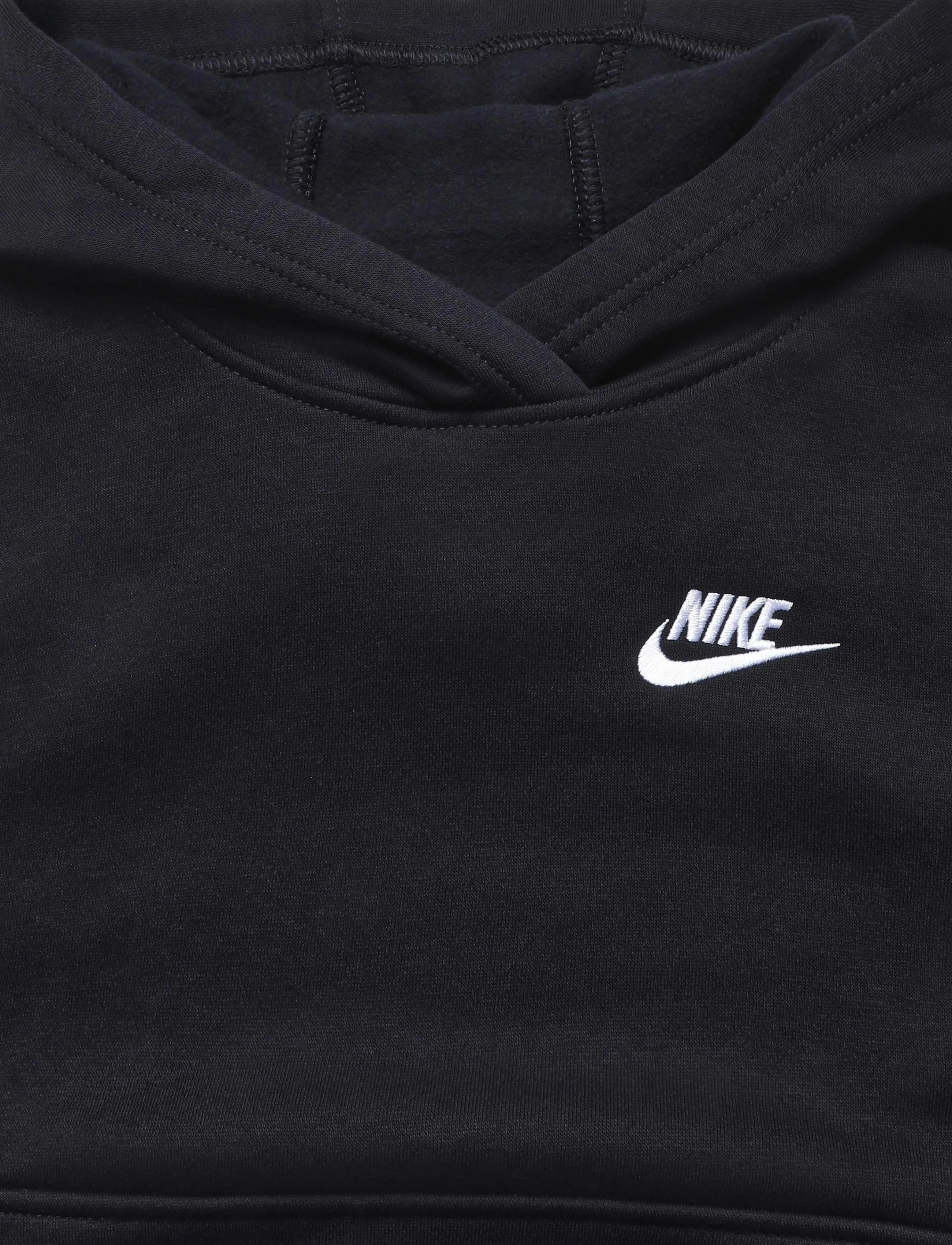 Nike - NIKE SPORTSWEAR CLUB FLEECE BI - kapuutsiga pusad - black/white - 2