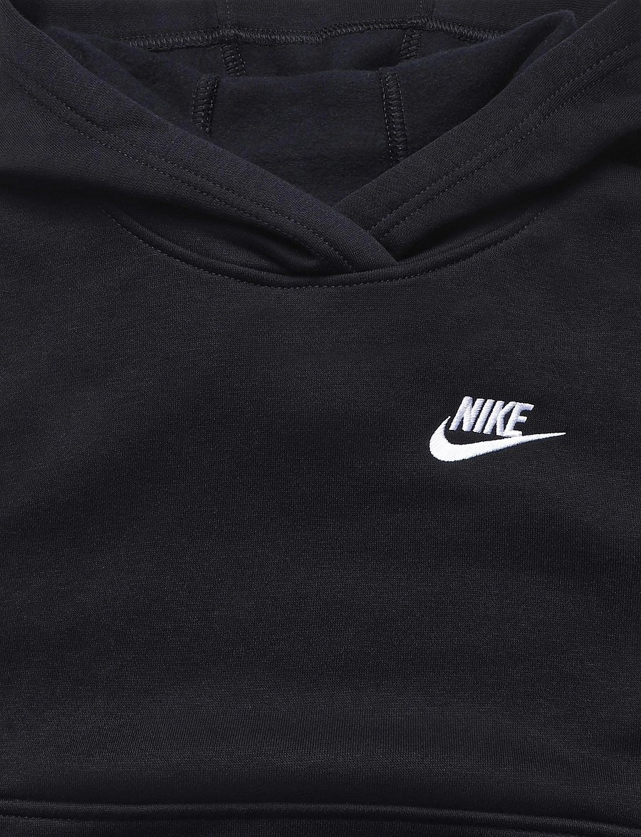 Nike - NIKE SPORTSWEAR CLUB FLEECE BI - kapuutsiga pusad - black/white - 2