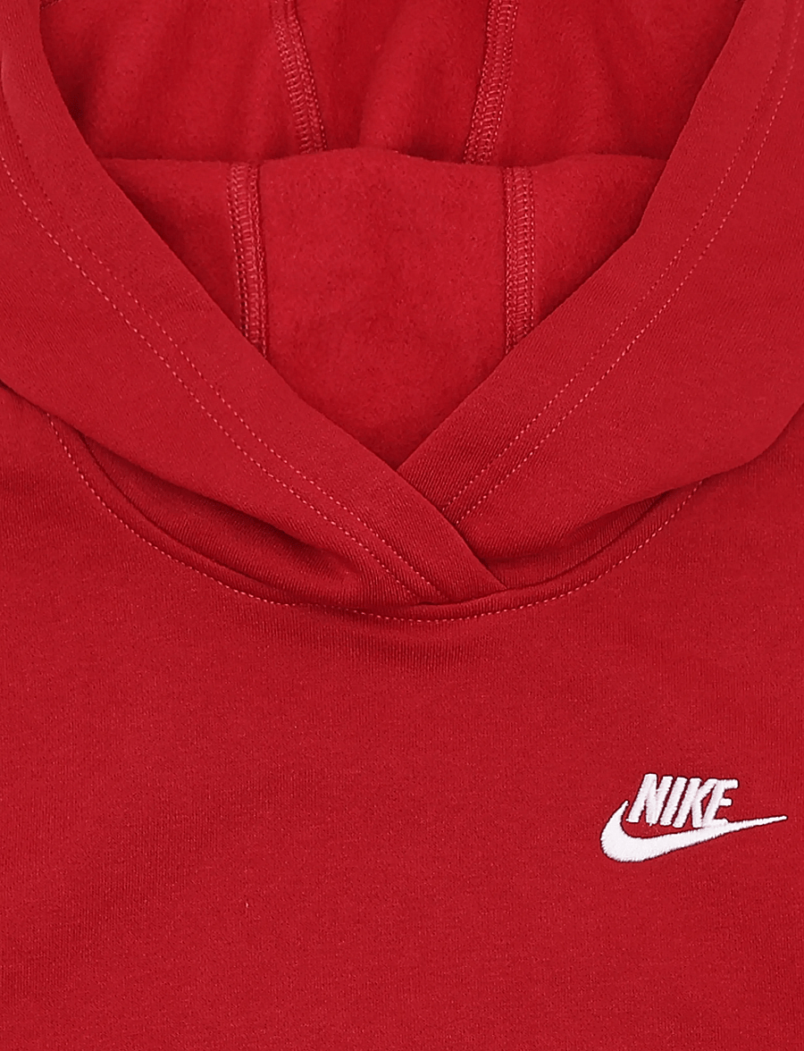 Nike - NIKE SPORTSWEAR CLUB FLEECE BI - kapuzenpullover - tough red/white - 2