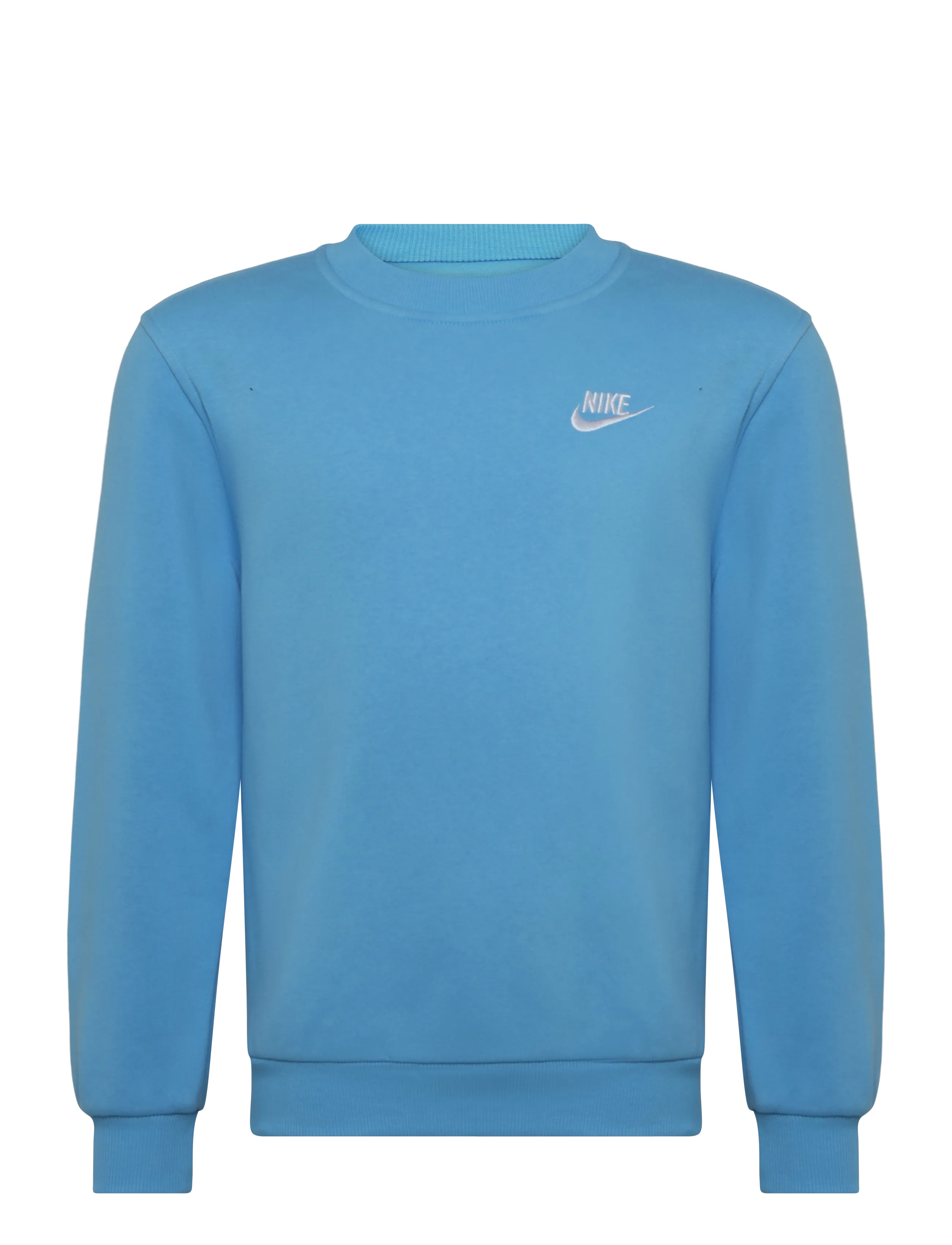 Nike K NSW CLUB FLC CREW LS LBR - Nach Größe einkaufen - FOOTBALL BLUE/WHITE / blue