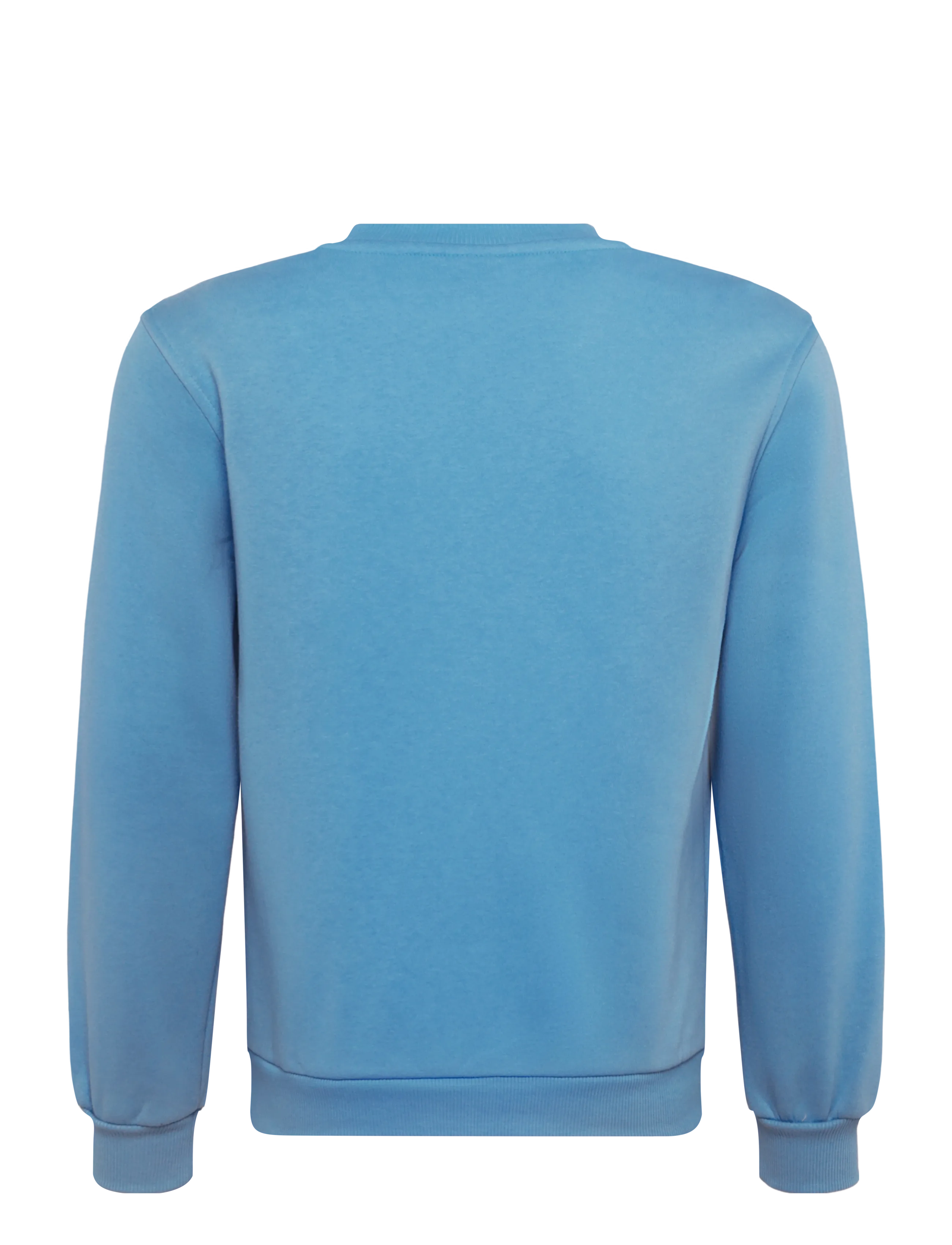 Nike - K NSW CLUB FLC CREW LS LBR - sweatshirts - football blue/white - 1