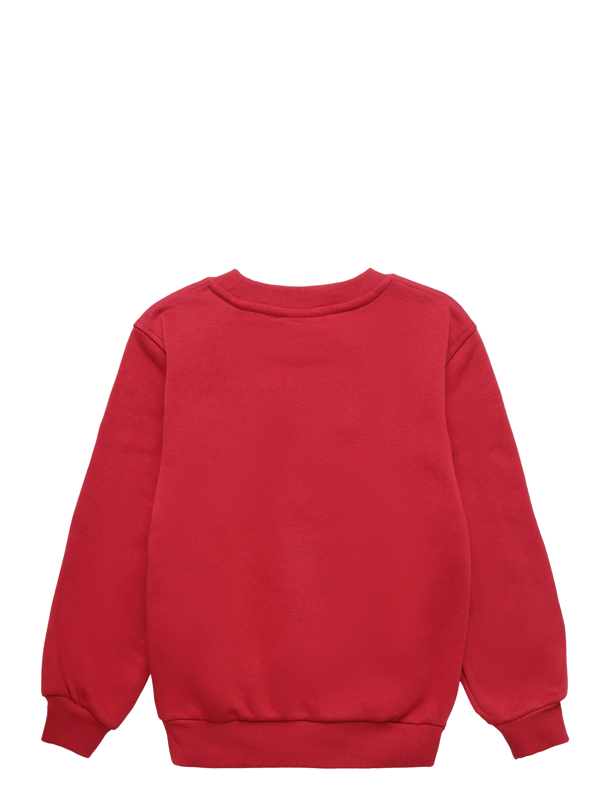 Nike - K NSW CLUB FLC CREW LS LBR - herbstliche kleidung - tough red/white - 1