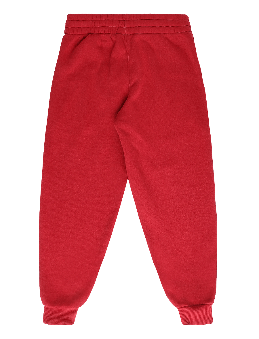 Nike - K NSW CLUB FLC JGGR LBR - mjukisbyxor - tough red/white - 1