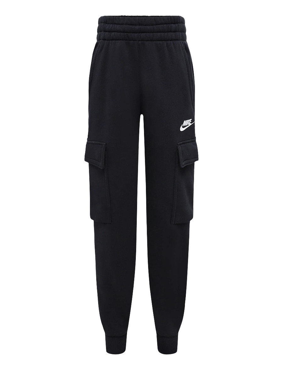 Nike - NIKE SPORTSWEAR CLUB FLEECE BI - training pants - black/black/white - 0