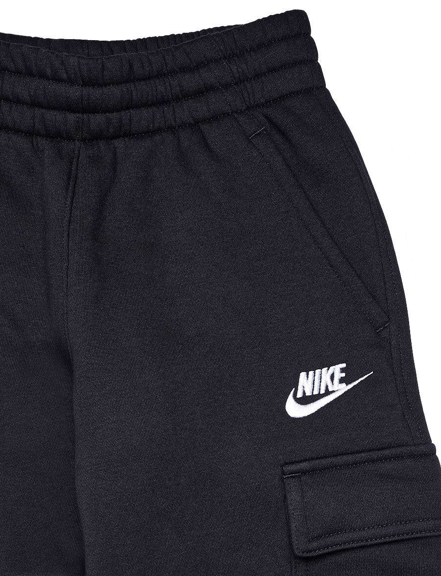 Nike - NIKE SPORTSWEAR CLUB FLEECE BI - training pants - black/black/white - 3