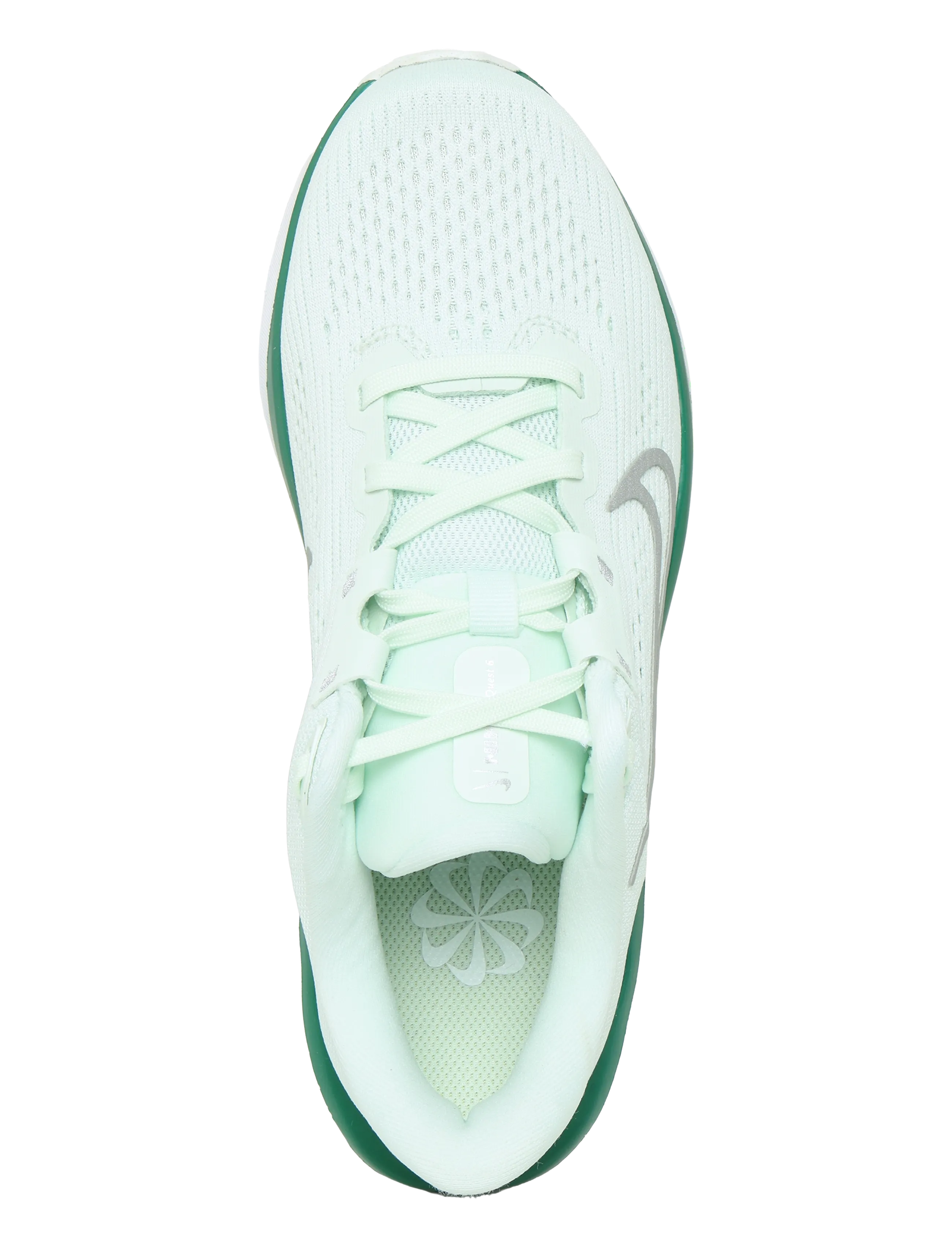 Nike - WMNS NIKE QUEST 6 - barely green/metallic silver-w - 2