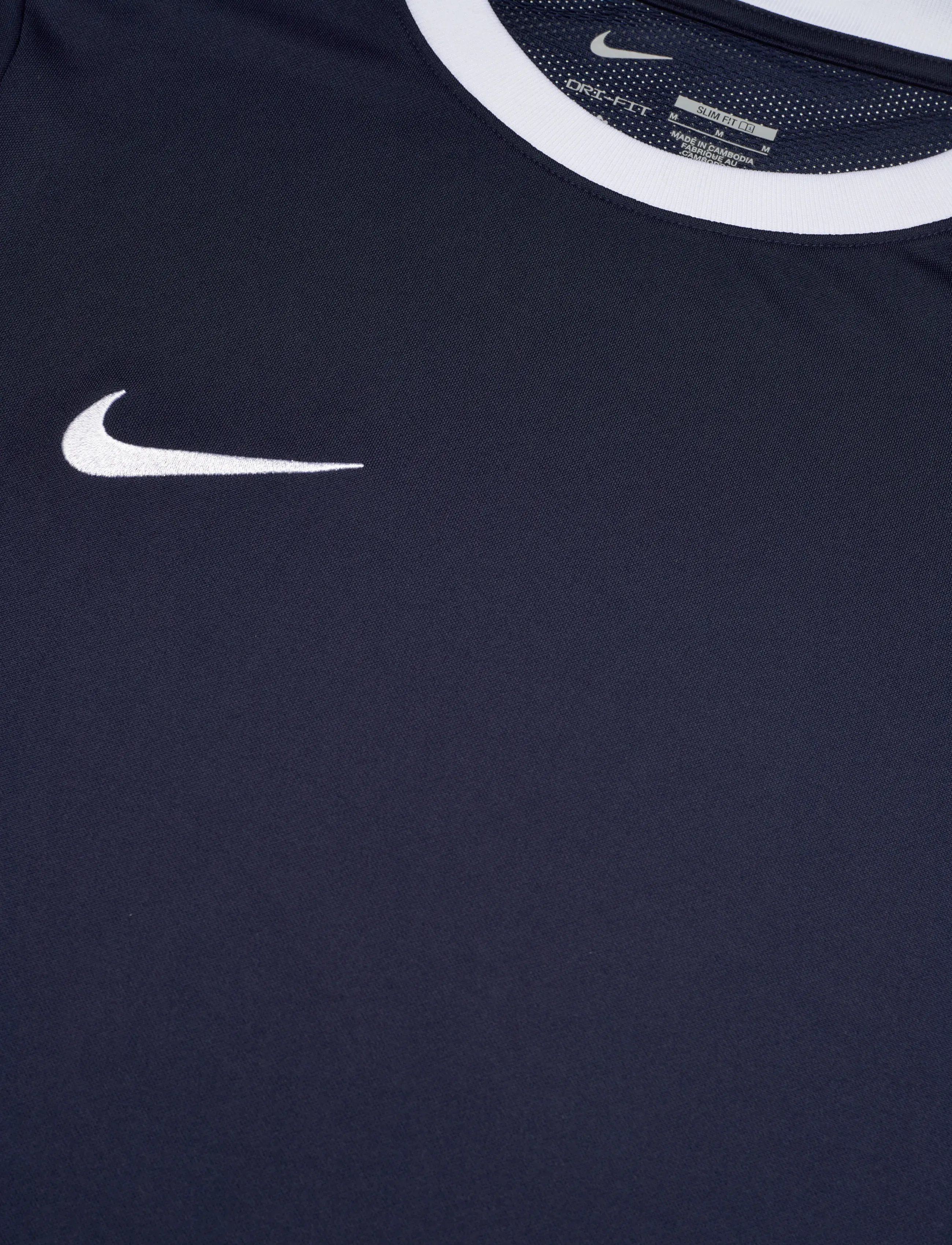 Nike - Nike DRI-FIT Academic Pro Short-Sleeved Top - stuttermarbolir - obsidian/white/obsidian/white - 2