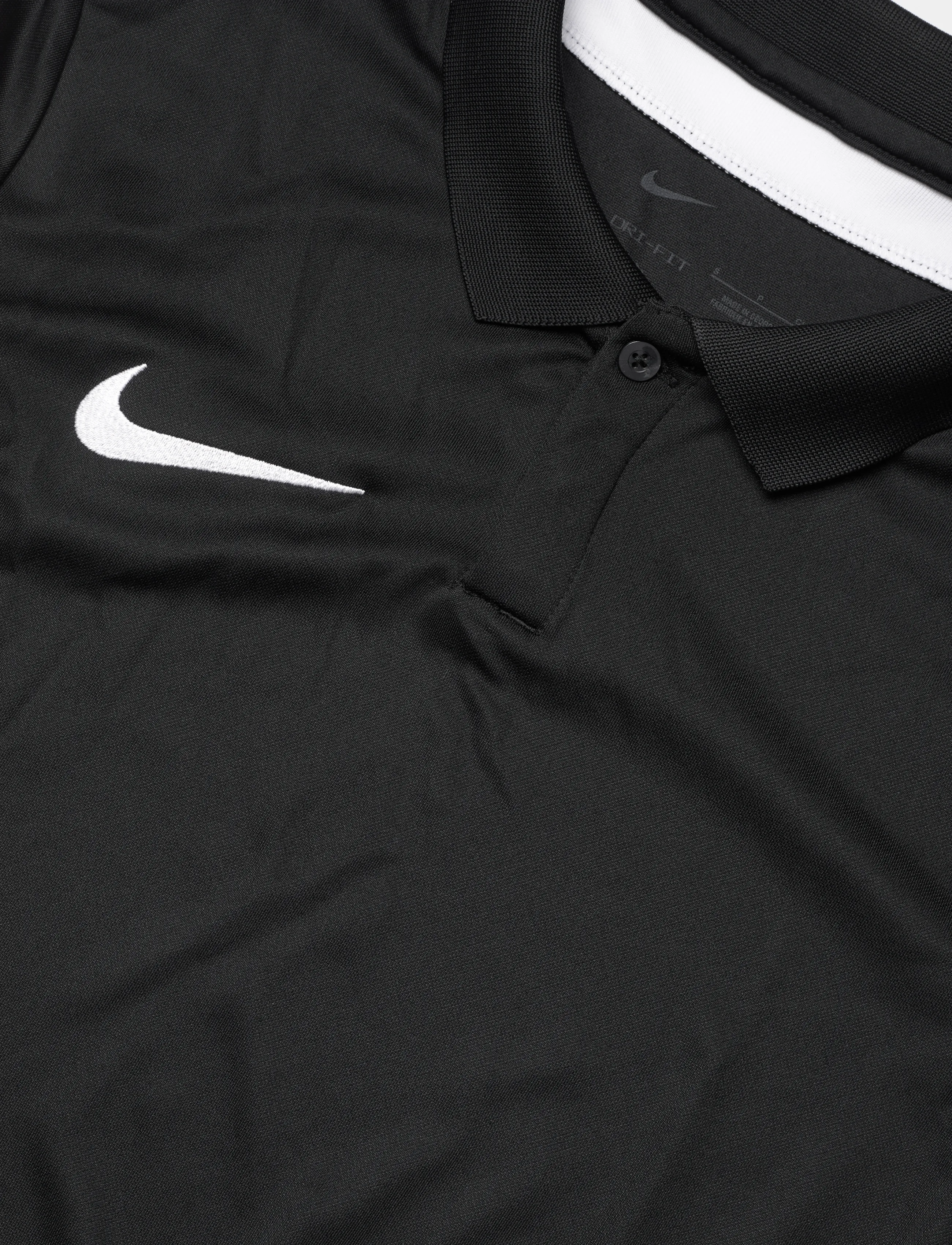Nike - Nike DRI-FIT Academic Pro 24 Polo - toppe & t-shirts - black/black/white/white - 2
