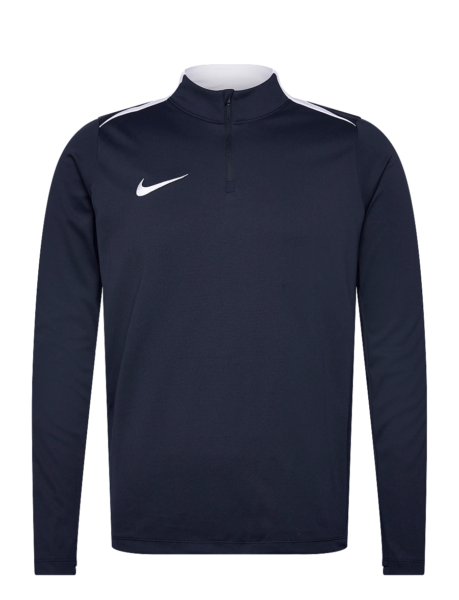 Nike - Nike DRI-FIT Academic Pro 24 Drill Top - fleece og mellemlag - obsidian/obsidian/white/white - 0