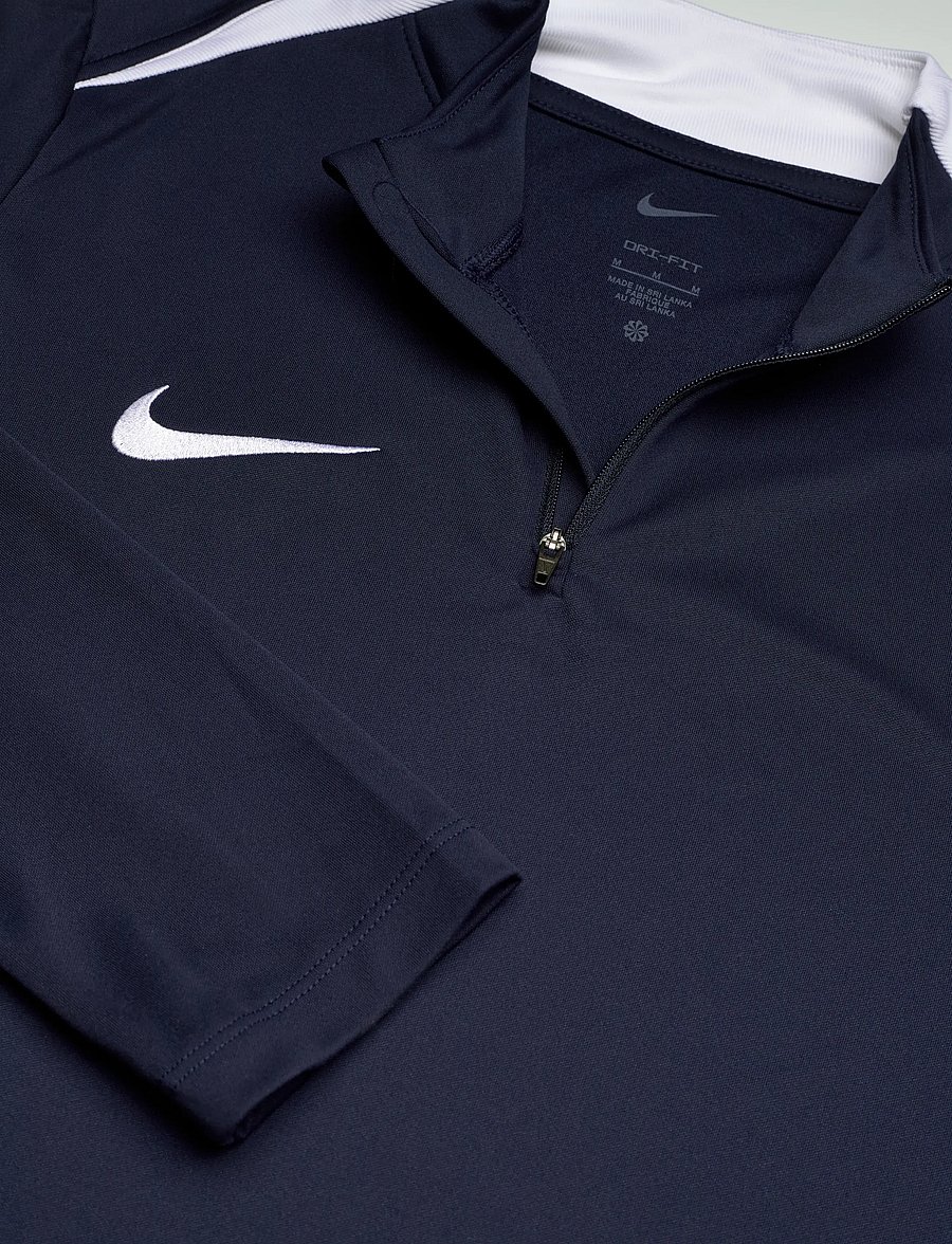 Nike - Nike DRI-FIT Academic Pro 24 Drill Top - fleece og mellemlag - obsidian/obsidian/white/white - 2