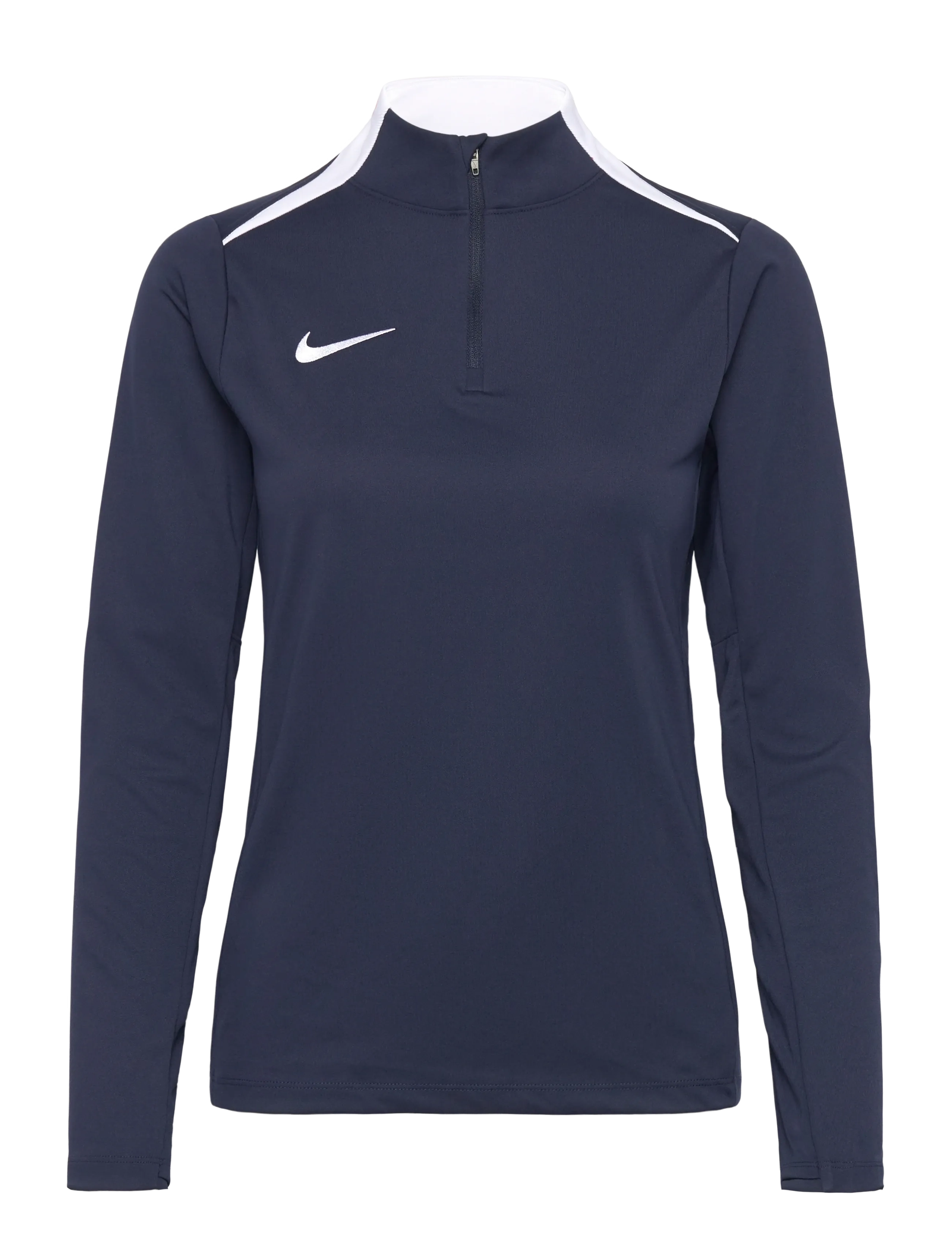 Nike W NK DF ACDPR24 DRILL TOP K - Campaign - OBSIDIAN/OBSIDIAN/WHITE/WHITE / navy