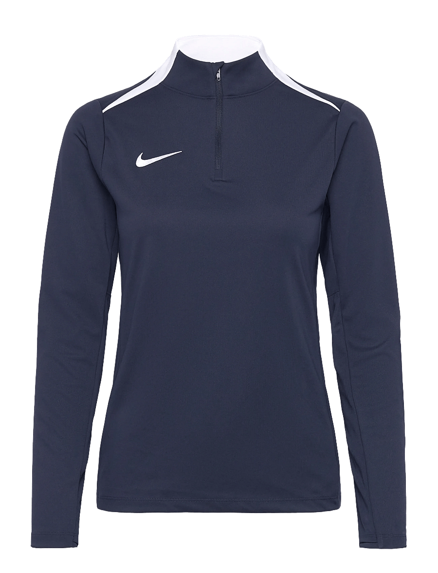 Nike - Nike DRI-FIT Academic Pro 24 Drill Top - hauts - obsidian/obsidian/white/white - 0