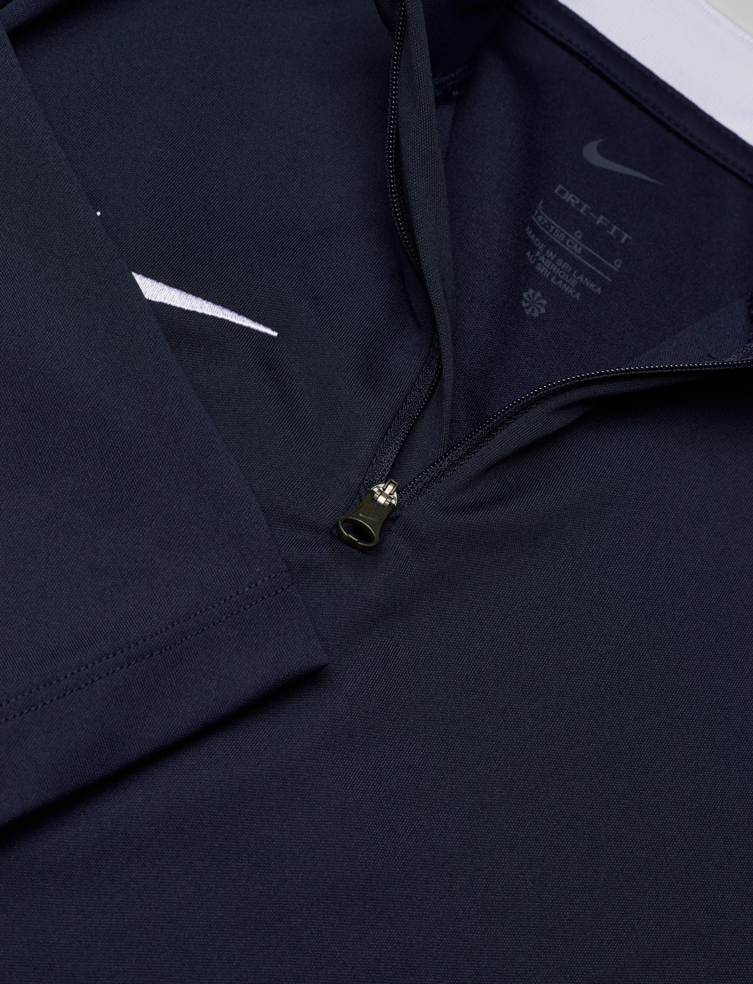 Nike - Nike DRI-FIT Academic Pro 24 Drill Top - sportstoppe - obsidian/obsidian/white/white - 2