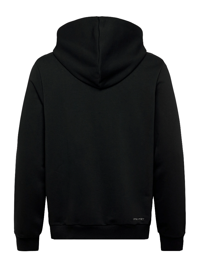 Nike - Nike DRI-FIT Hoodie - viršutinės dalies drabužiai - black/white - 1