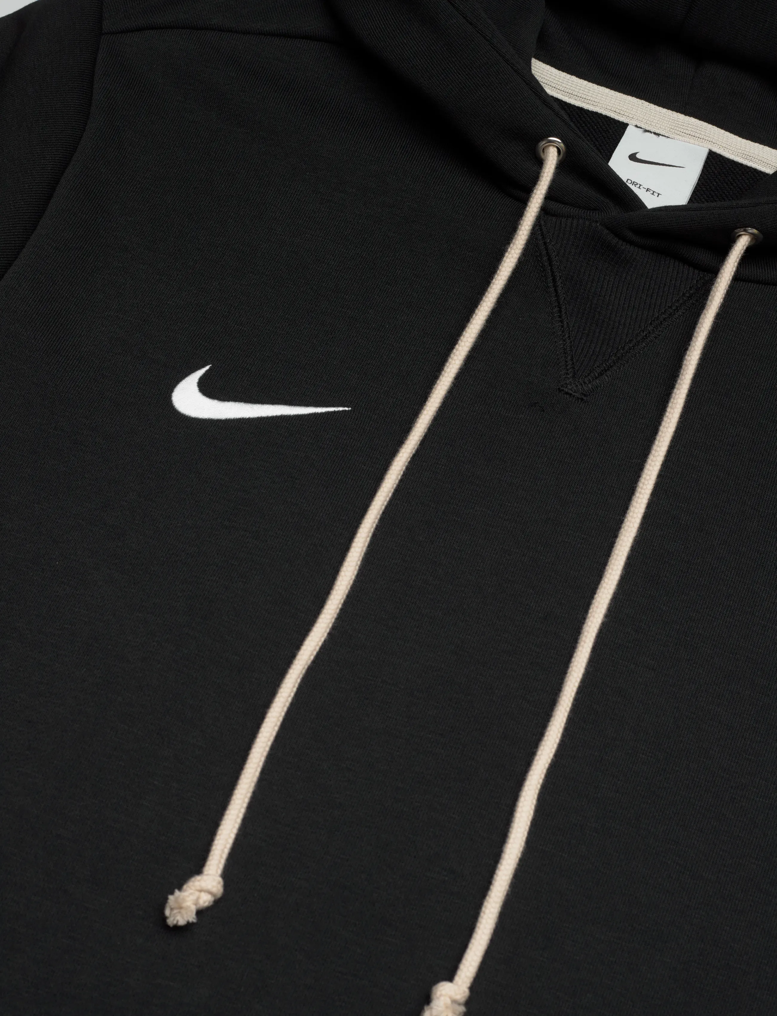 Nike - Nike DRI-FIT Hoodie - bluzy i swetry - black/white - 2